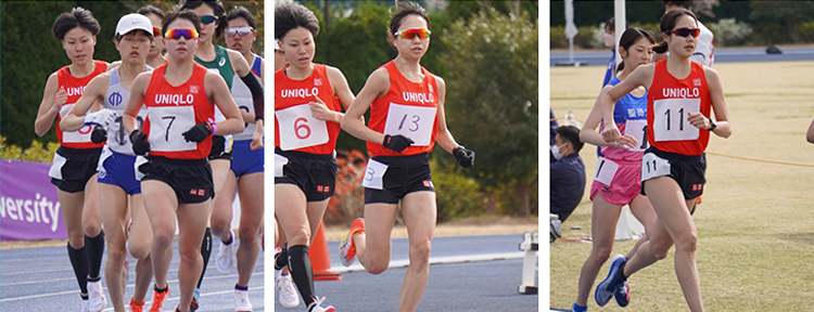 第1回順天堂大学競技会（千葉県・順天堂大学さくらキャンパス陸上競技場）
