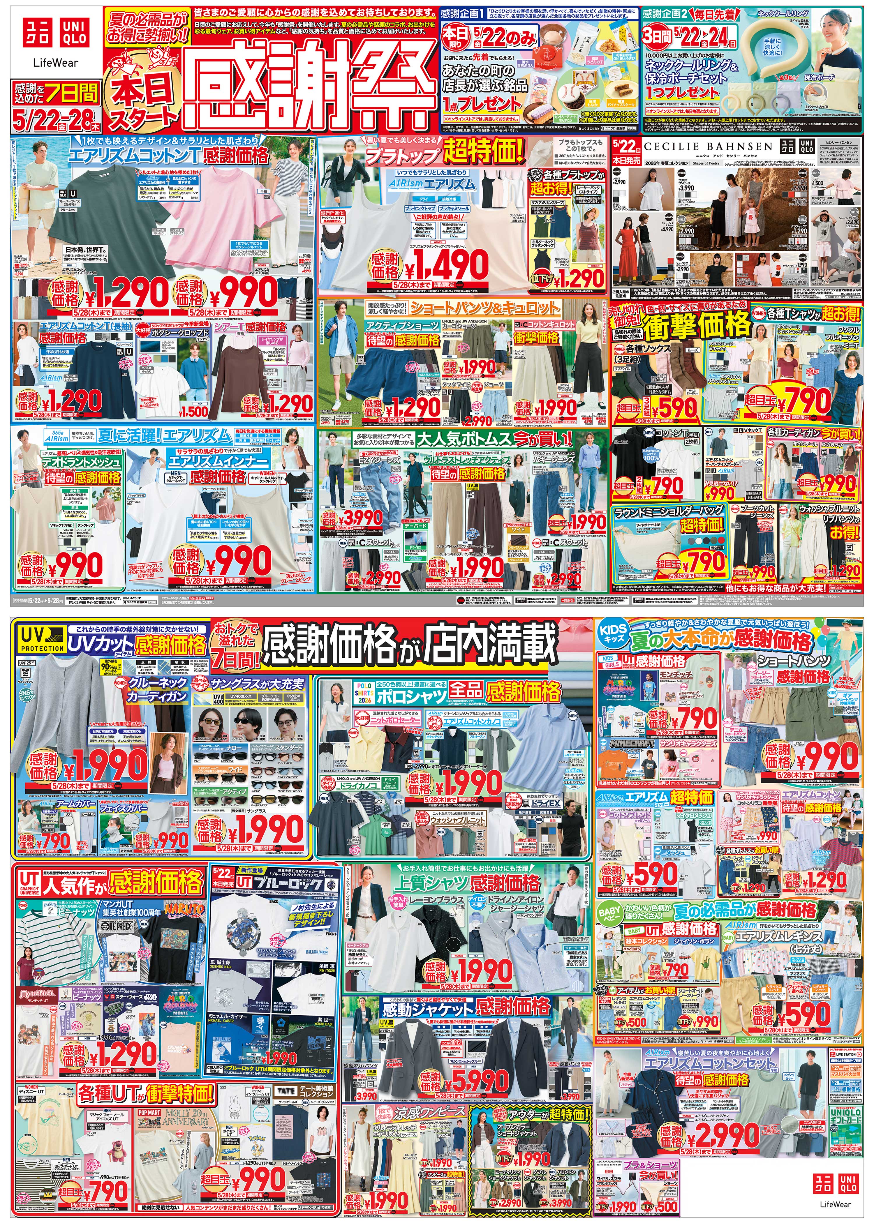 今週の折り込みチラシ