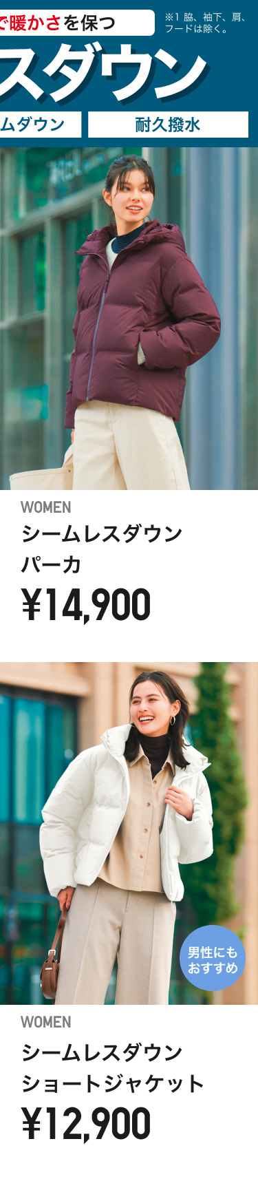 レディースダウン