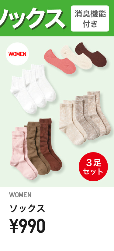 レディースソックス