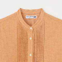 Cotton Pintuck
Long Sleeve Dress