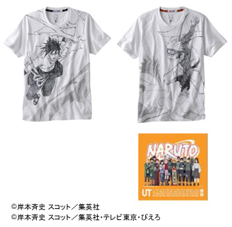 Naruto ナルト ユニクロｔシャツ 1月1日 祝 発売開始 Uniqlo ユニクロ