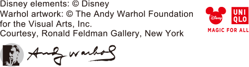 Disney elements: ©Disney/Warhol artwork: ©The Andy Warhol Foundation for the Visual Arts, Inc./Courtesy, Ronald Feldman Gallery, New York