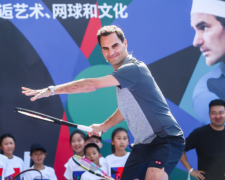 Roger Federer retourne à Shanghai, cette ville qu'il aime tant et qui le lui rend bien !