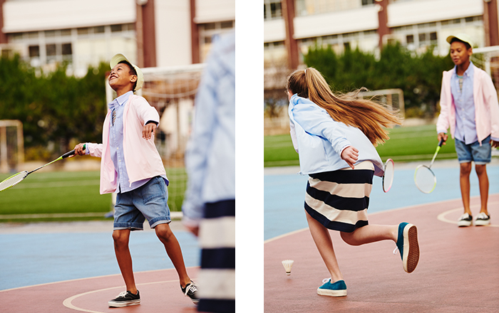 KIDS AIRism UV PROTECT MESH PARKA