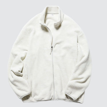 Men Fleece Long-Sleeve Full-Zip Jacket