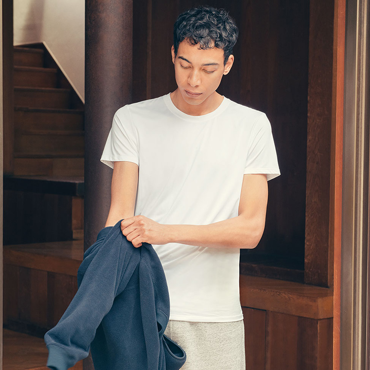 AIRism Crew Neck Short-sleeve T-shirt