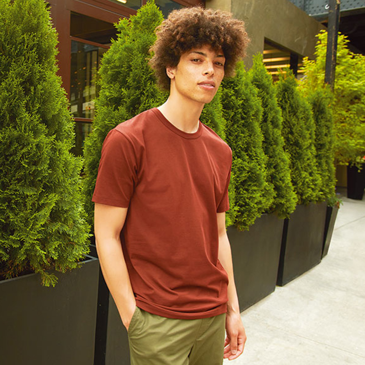 AIRism Cotton Crew Neck Short-sleeve T-shirt