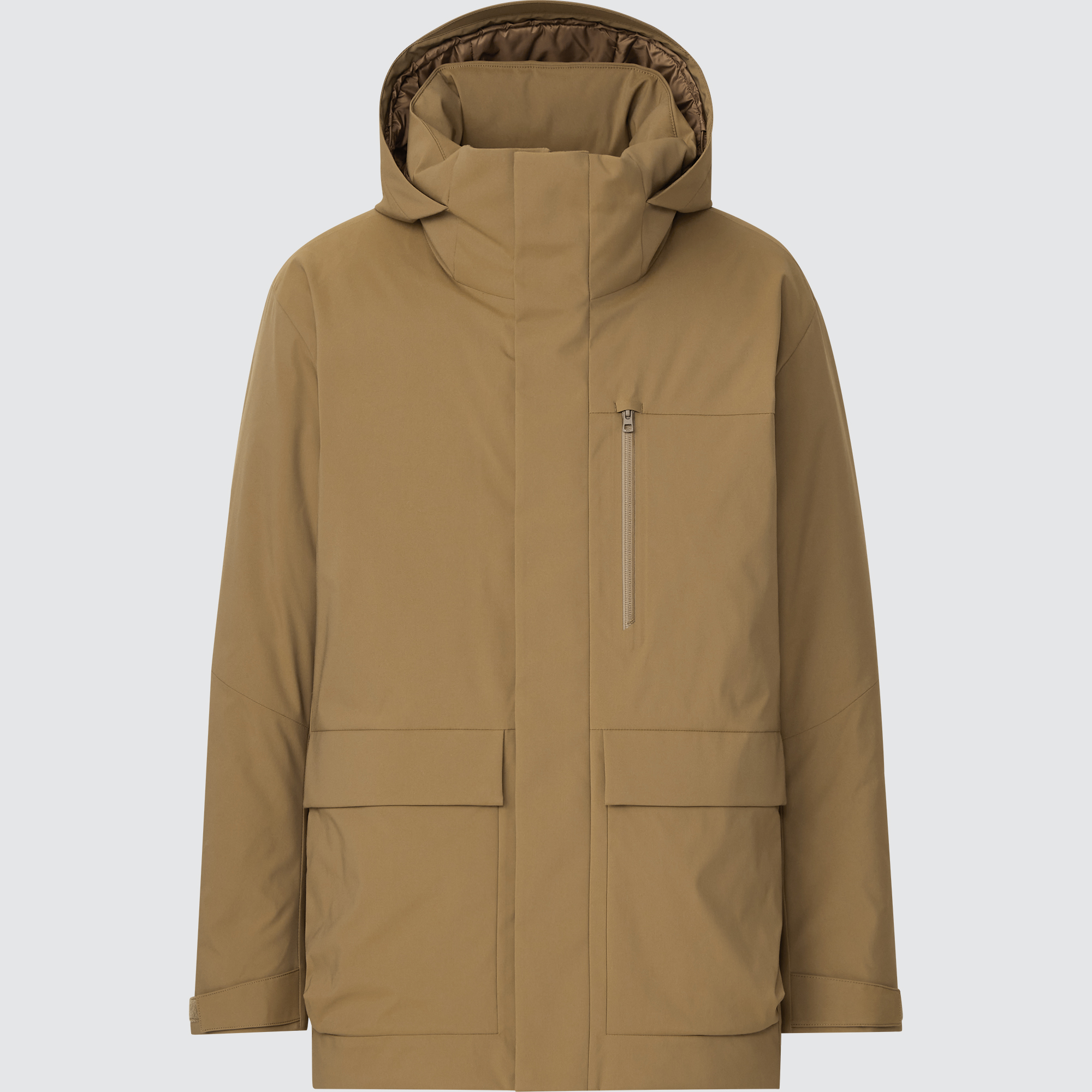 Men Hybrid Down Parka