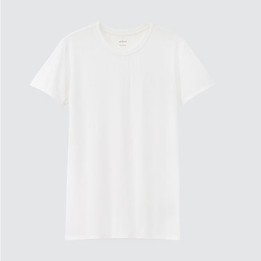 Men AIRism Crew Neck Short Sleeved T-shirt