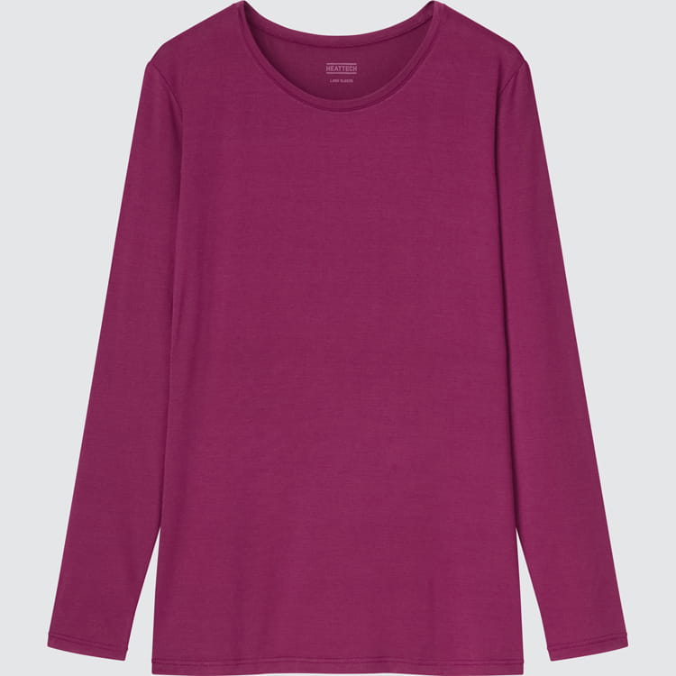 Women HEATTECH Crew Neck Long Sleeved 