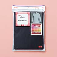 HEATTECH Crew Neck T-Shirt (Black)