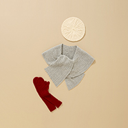 INES DE LA FRESSANGE 3D KNIT SCARF