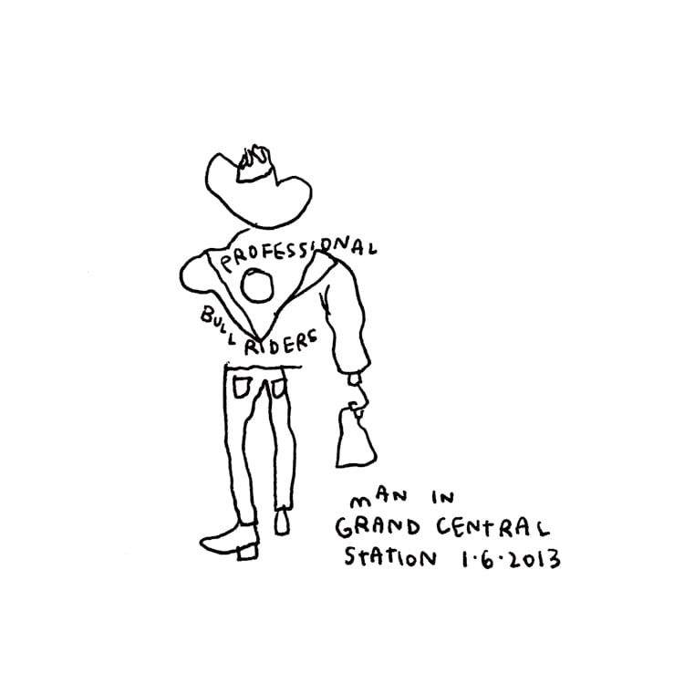 Man in Grand Central Station