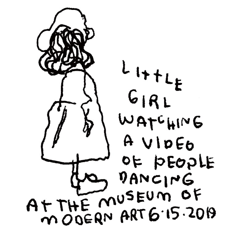Little Girl at the Museum of Modern Art