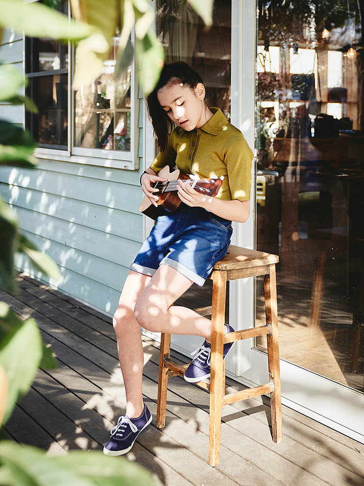 元気な子供たちのための、動きやすく、穿き心地のよいボトムス