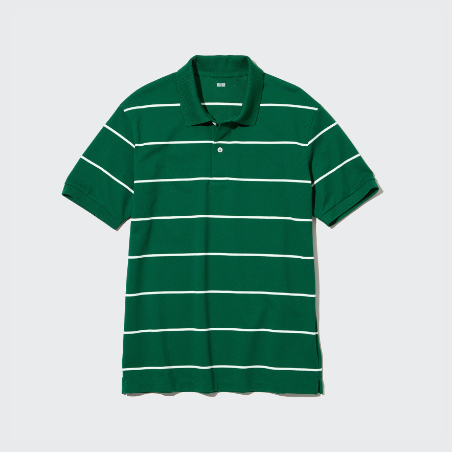 Polo DRY Piqué A Righe Larghe
