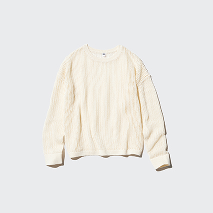 Uniqlo cable knit jumper online