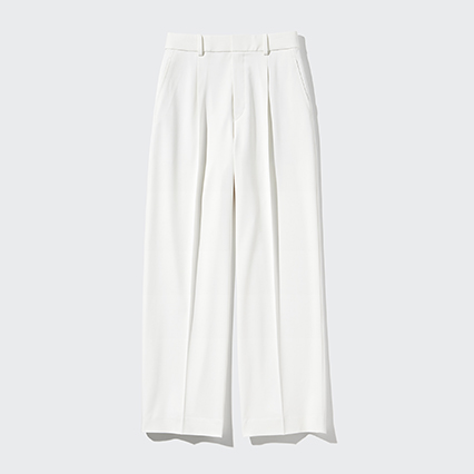 PLEATED WIDE PANTS