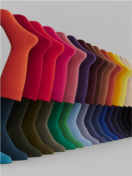 50 colors of the rainbow.