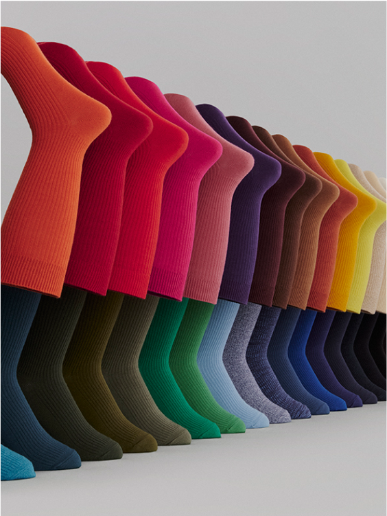 50 colors of the rainbow.