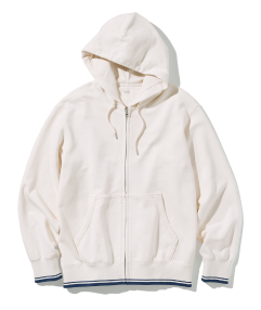 Sweat Colour Block Zipped Hoodie