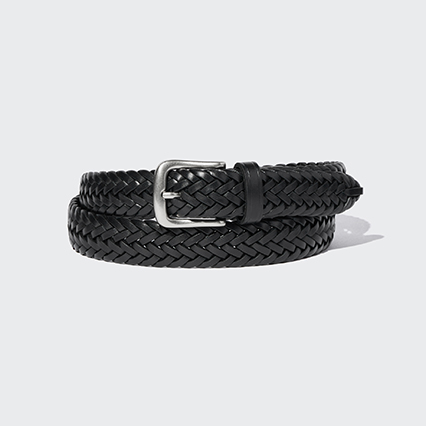 LEATHER MESH BELT
