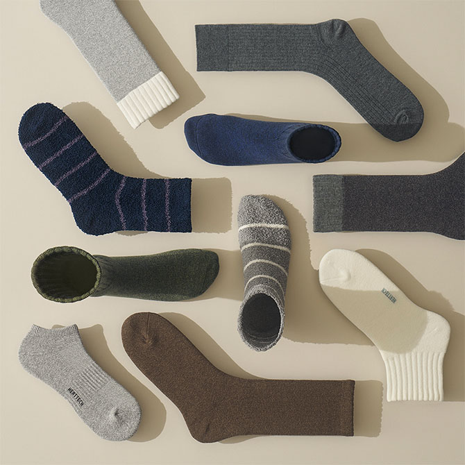 From working feet to relaxing feet.