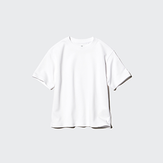 KIDS AIRism Cotton Crew Neck T-Shirt