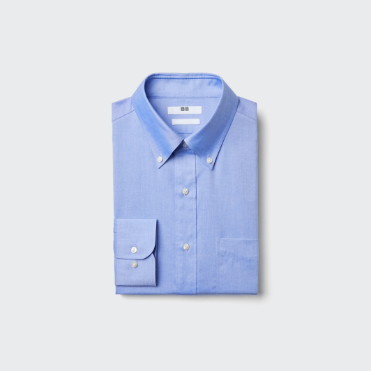 Super Non-Iron Slim-Fit Long-Sleeve Shirt (Regular Collar)