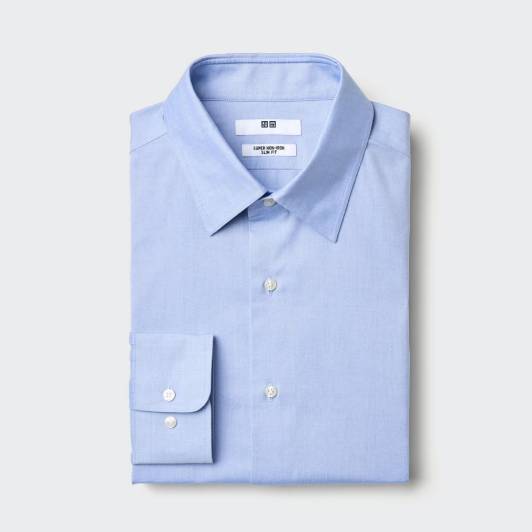 Super Non Iron Slim Fit Shirt (Regular Collar)