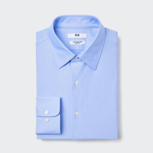 Super Non Iron Jersey Slim Fit Shirt (Regular Collar)