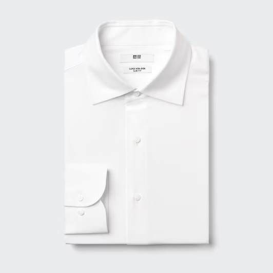 Super non iron slim fit shirt/L/RG/NP
