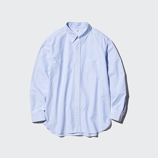 Oxford Striped Long Sleeve Shirt