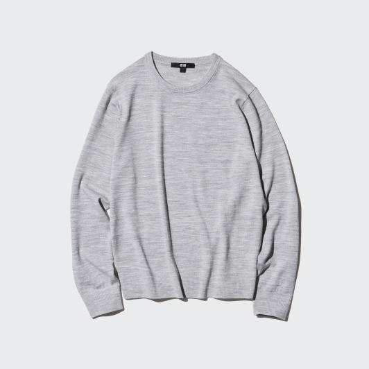 100% Merino Crew Neck Sweater