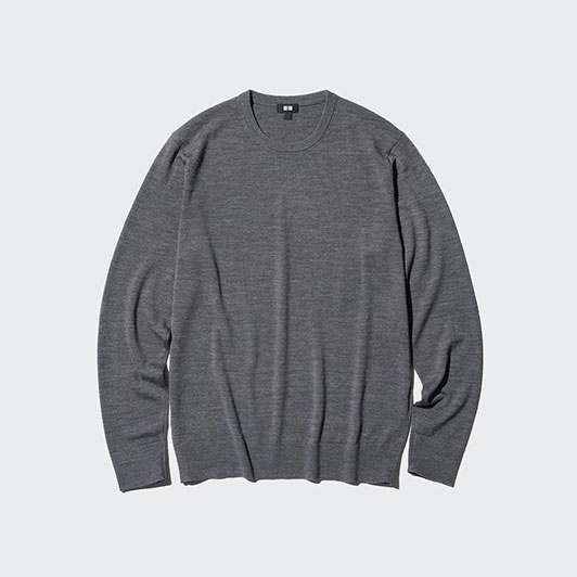 100% Australian Merino Crew Neck Sweater