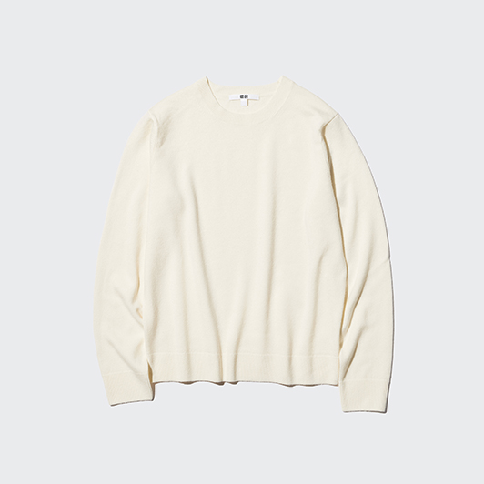 100% Cashmere Crew Neck Sweater