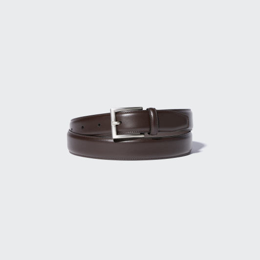 Italian Leather Stitched Belt