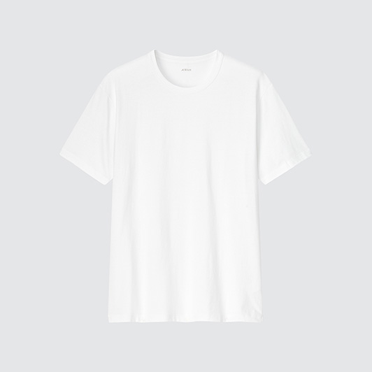 AIRism Cotton Crew Neck T-Shirt