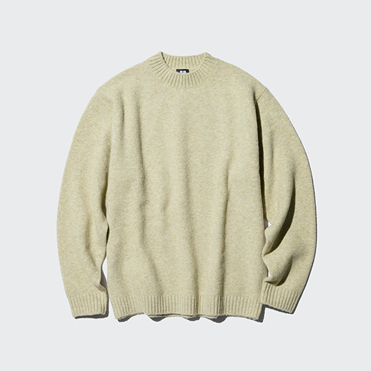 Souffle Yarn Crew Neck Sweater