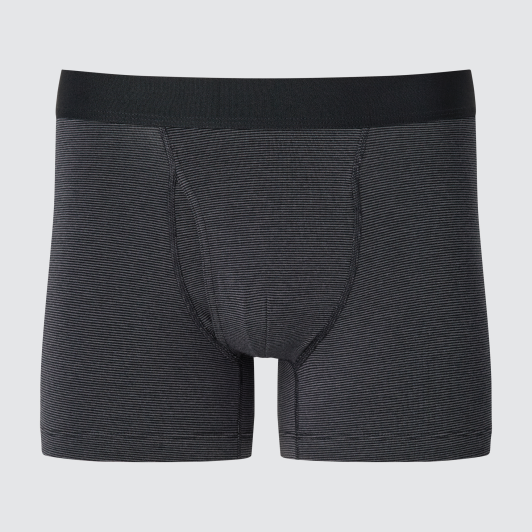 Cotton Striped Boxer Briefs\