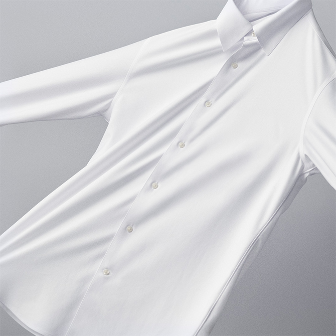 A dress shirt that's as comfortable as a T-shirt
