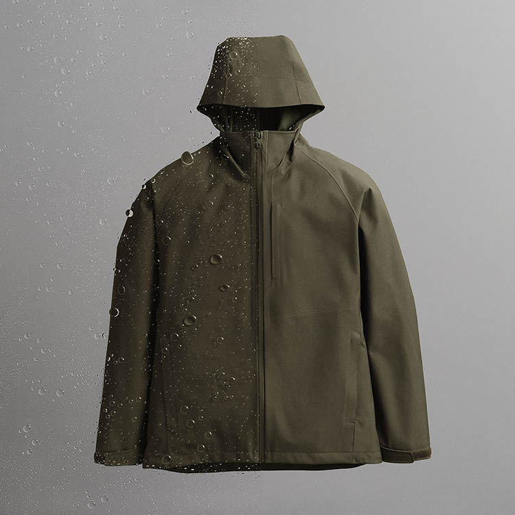 A breathable, protective parka.