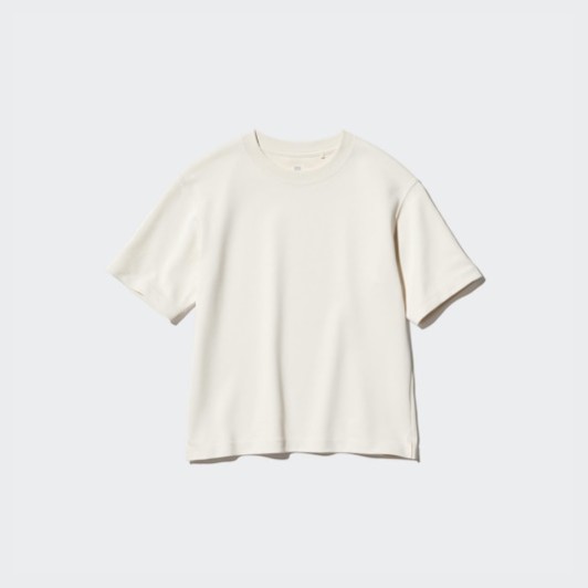 KIDS AIRism Cotton Crew Neck T-Shirt