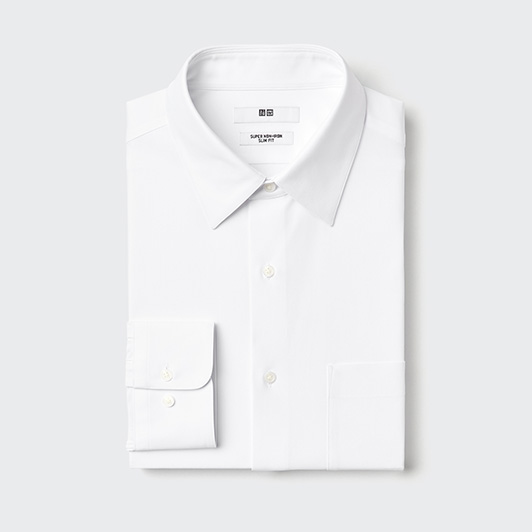 Super Non Iron Jersey Slim Fit Long Sleeve Shirt