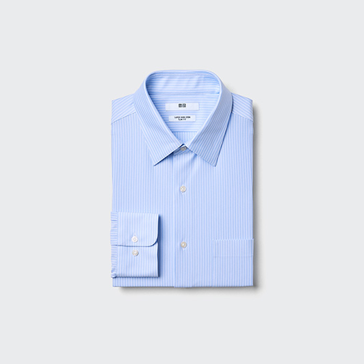 Super Non-Iron Jersey Slim Shirt