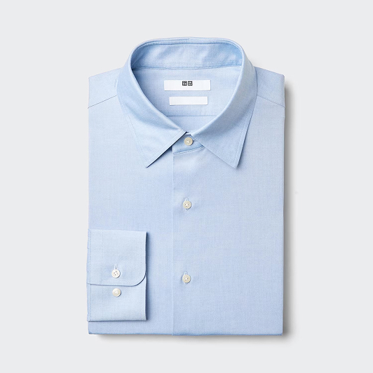 Super Non Iron Slim Fit Long Sleeve Shirt | Regular Collar