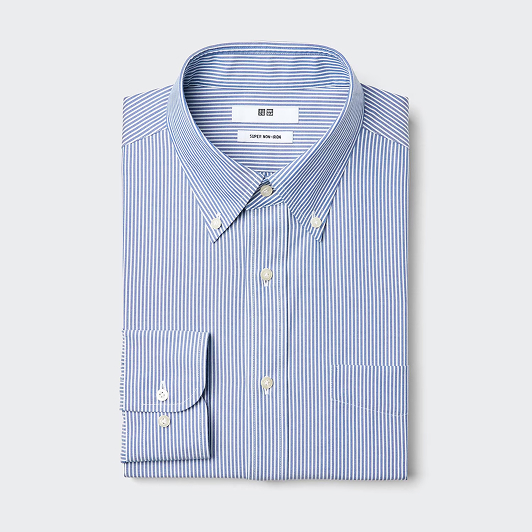 Super Non-Iron Slim Shirt | Button Down Collar