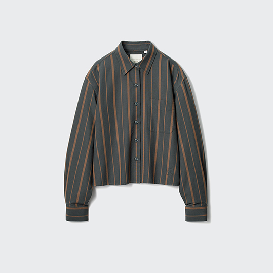 Oxford Long Sleeve Boxy Shirt