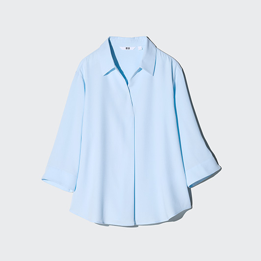 Rayon Blouse UNIQLO Masterpiece 2024 Fall Winter UNIQLO PH